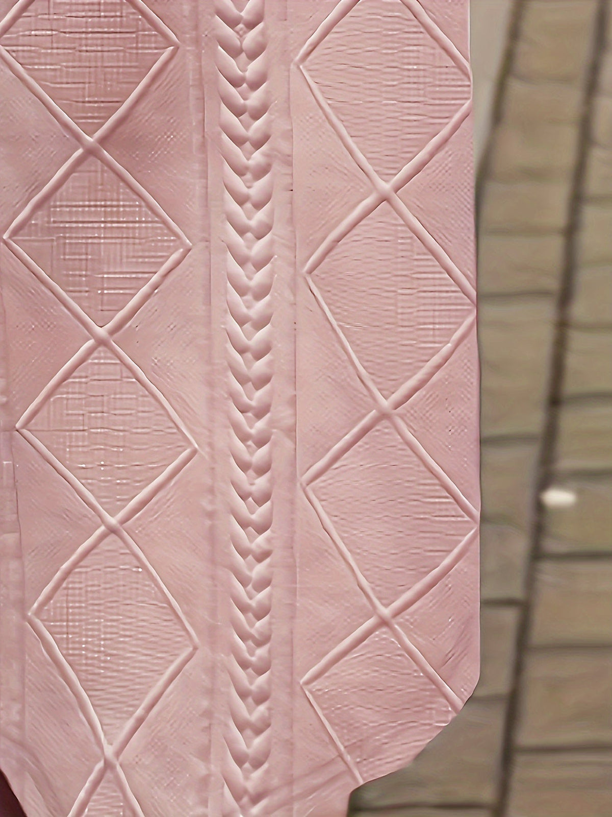Solid Fashion Textured Open Front Hoodie Stylish ThighLength Coat