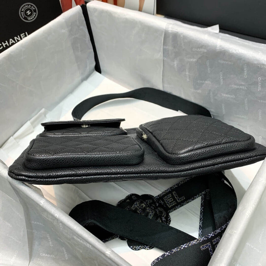 ESMEE Caviar Case with Accessories Bag CHL - 749