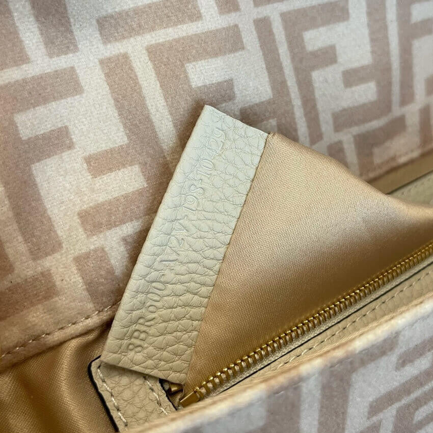 ESMEE Beige FF Wool Bag - FND 800