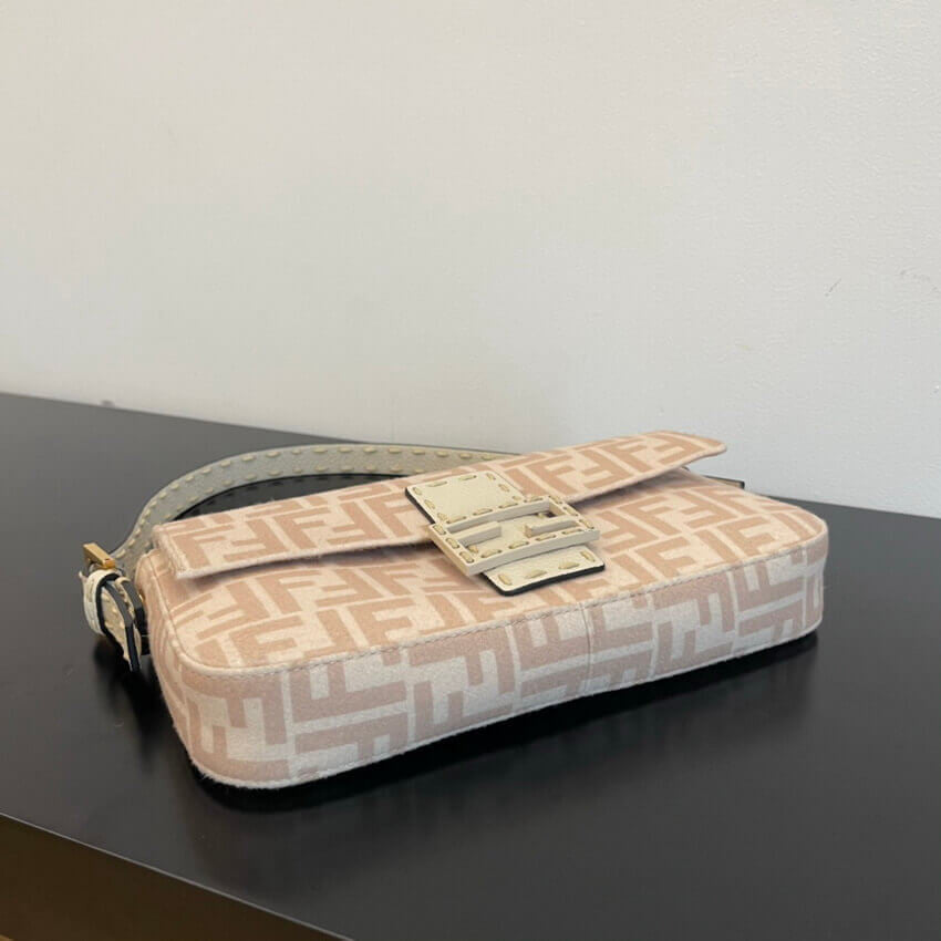 ESMEE Beige FF Wool Bag - FND 800