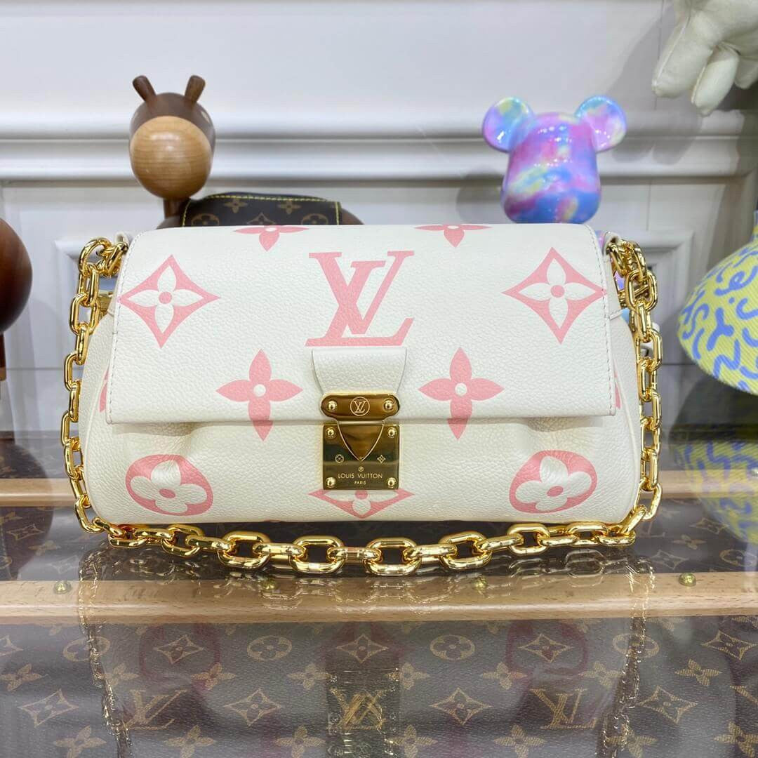 ESMEE Monogram Leather Favorite Bag - LUV 447