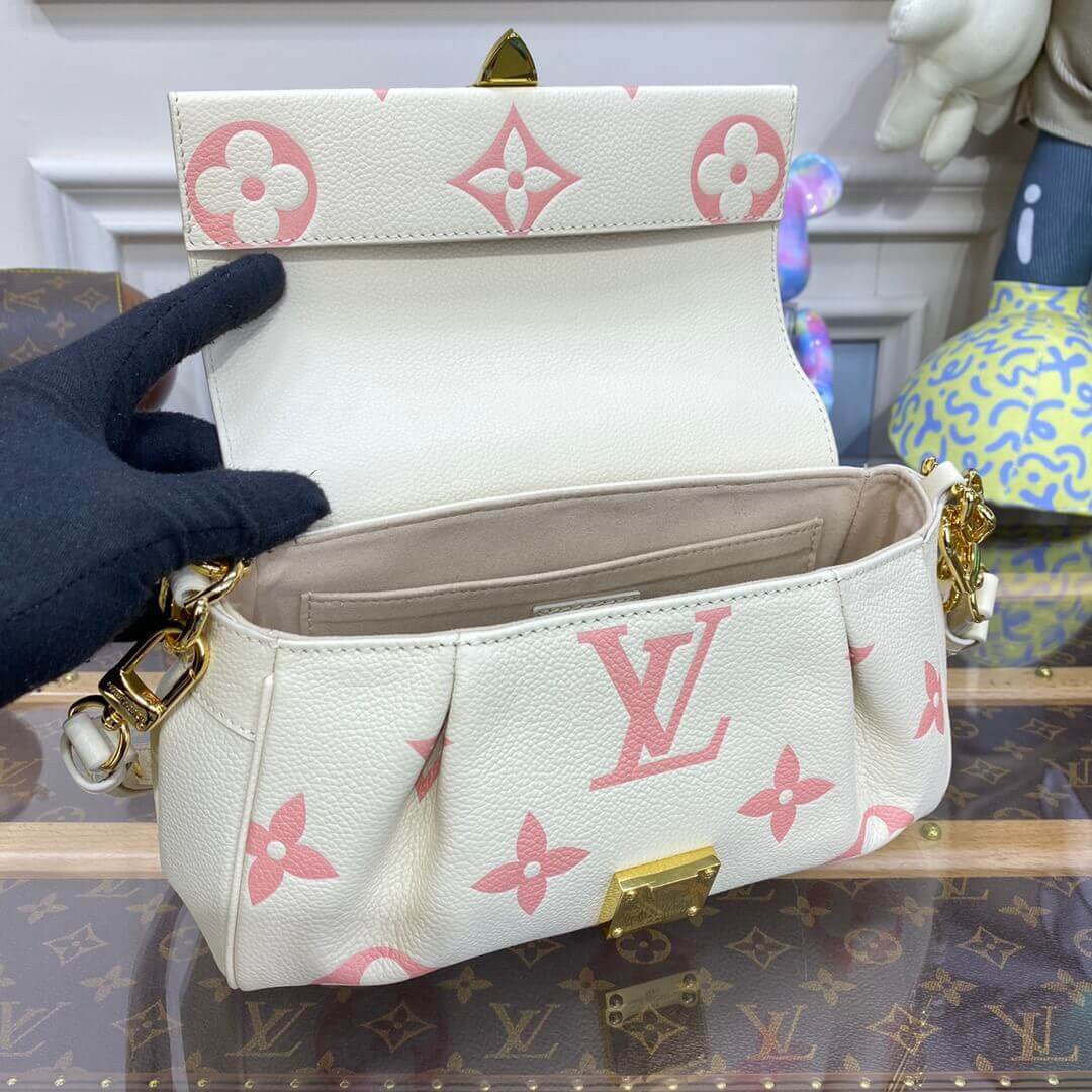 ESMEE Monogram Leather Favorite Bag - LUV 447