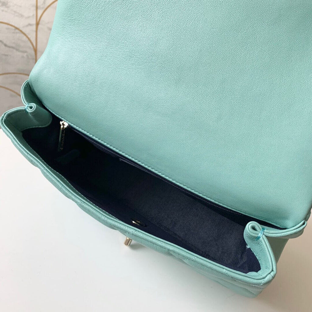 ESMEE Flap Bag With Large Bi-Color Chain CHL - 743