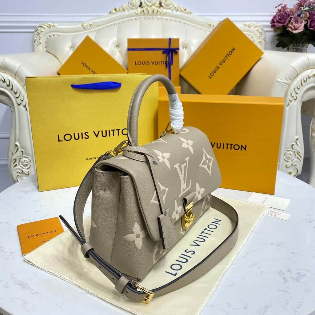 ESMEE Bicolor Monogram Leather Bag - LUV 464