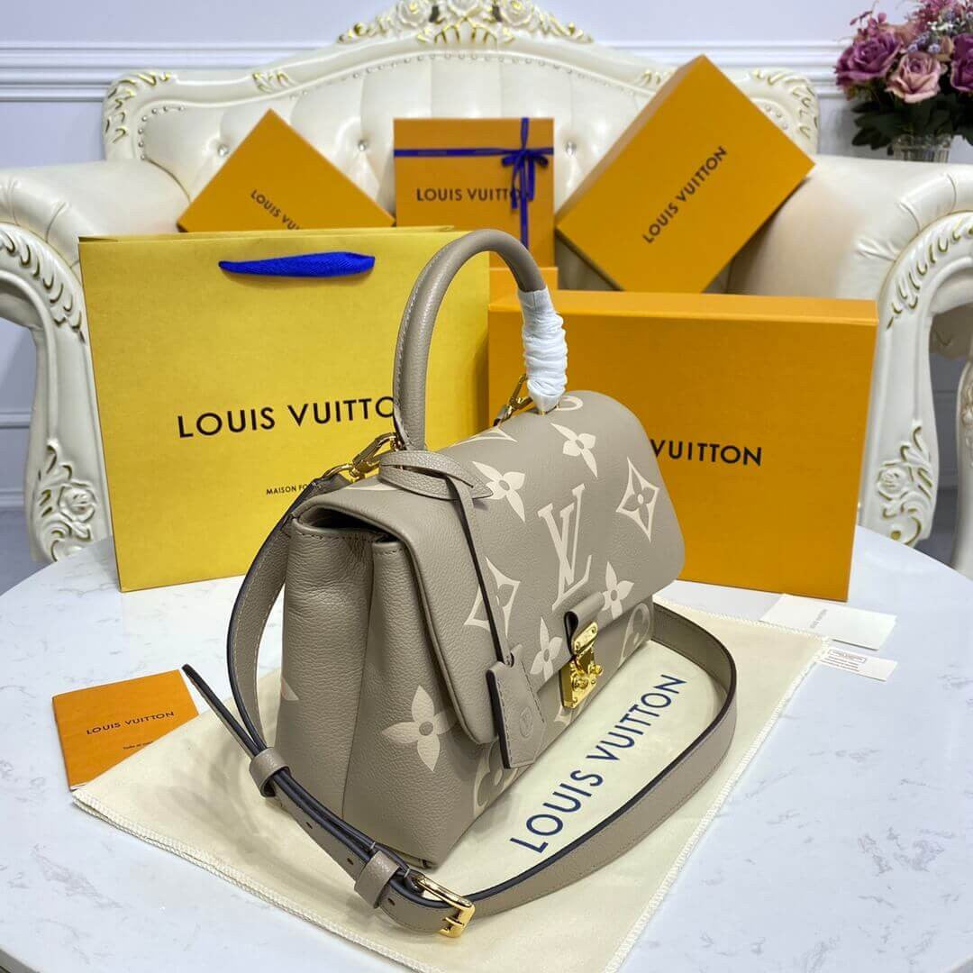 ESMEE Bicolor Monogram Leather Bag - LUV 464