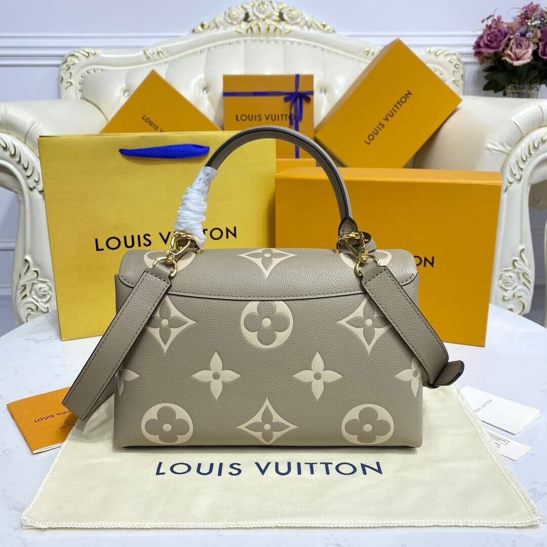 ESMEE Bicolor Monogram Leather Bag - LUV 464