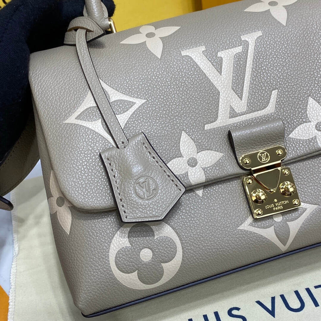 ESMEE Bicolor Monogram Leather Bag - LUV 464