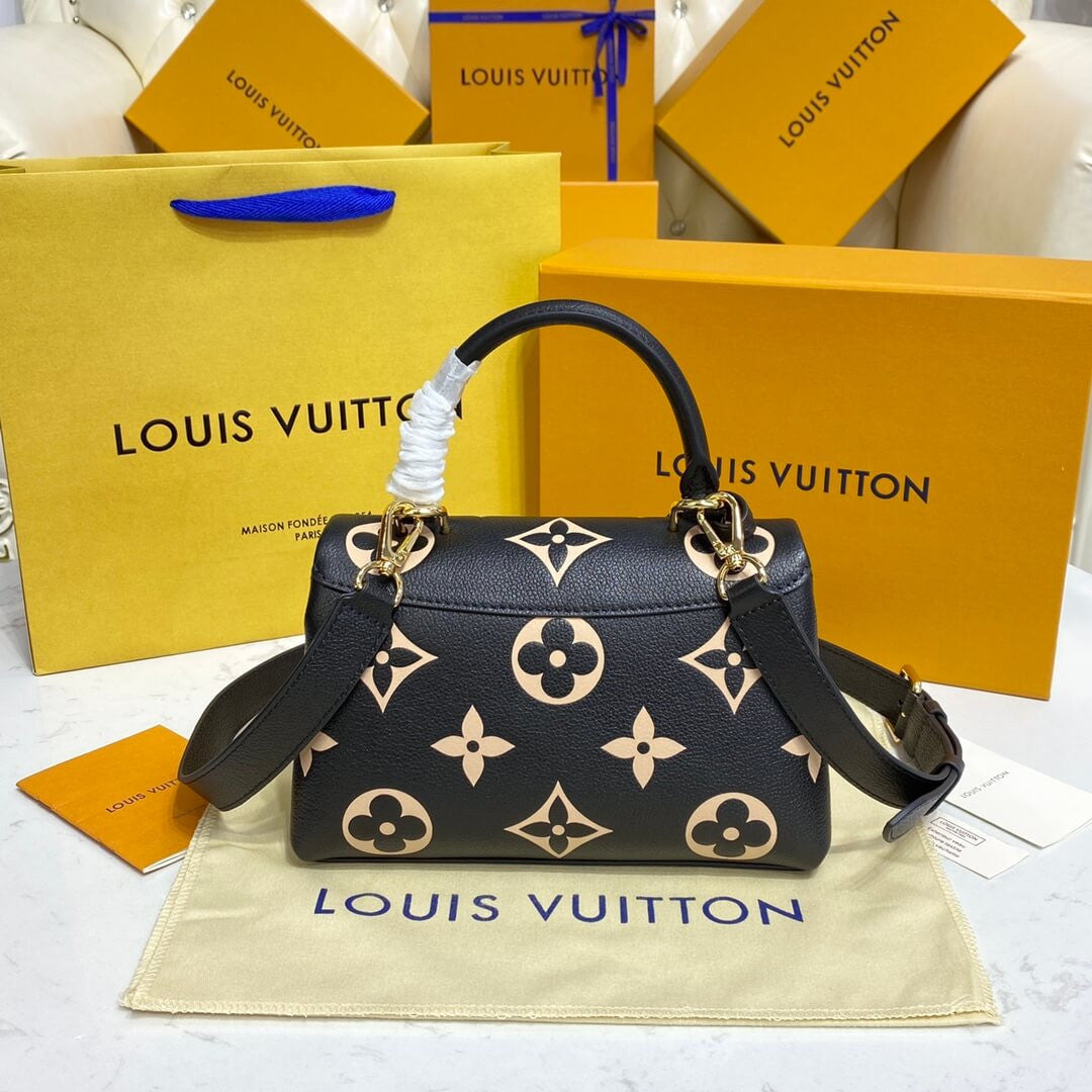 ESMEE Bicolor Monogram Leather Bag - LUV 465