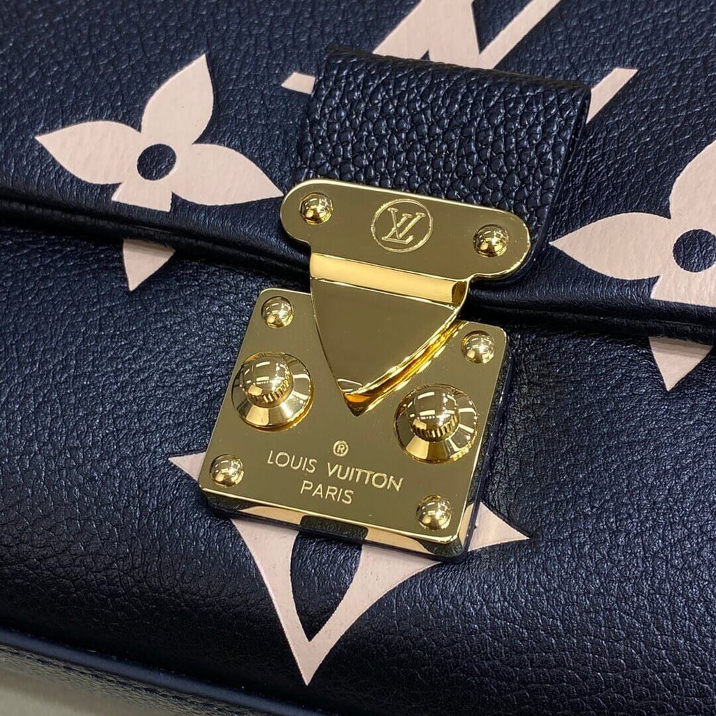 ESMEE Bicolor Monogram Leather Bag - LUV 465