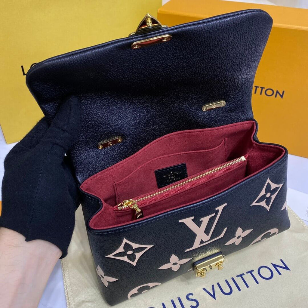 ESMEE Bicolor Monogram Leather Bag - LUV 465