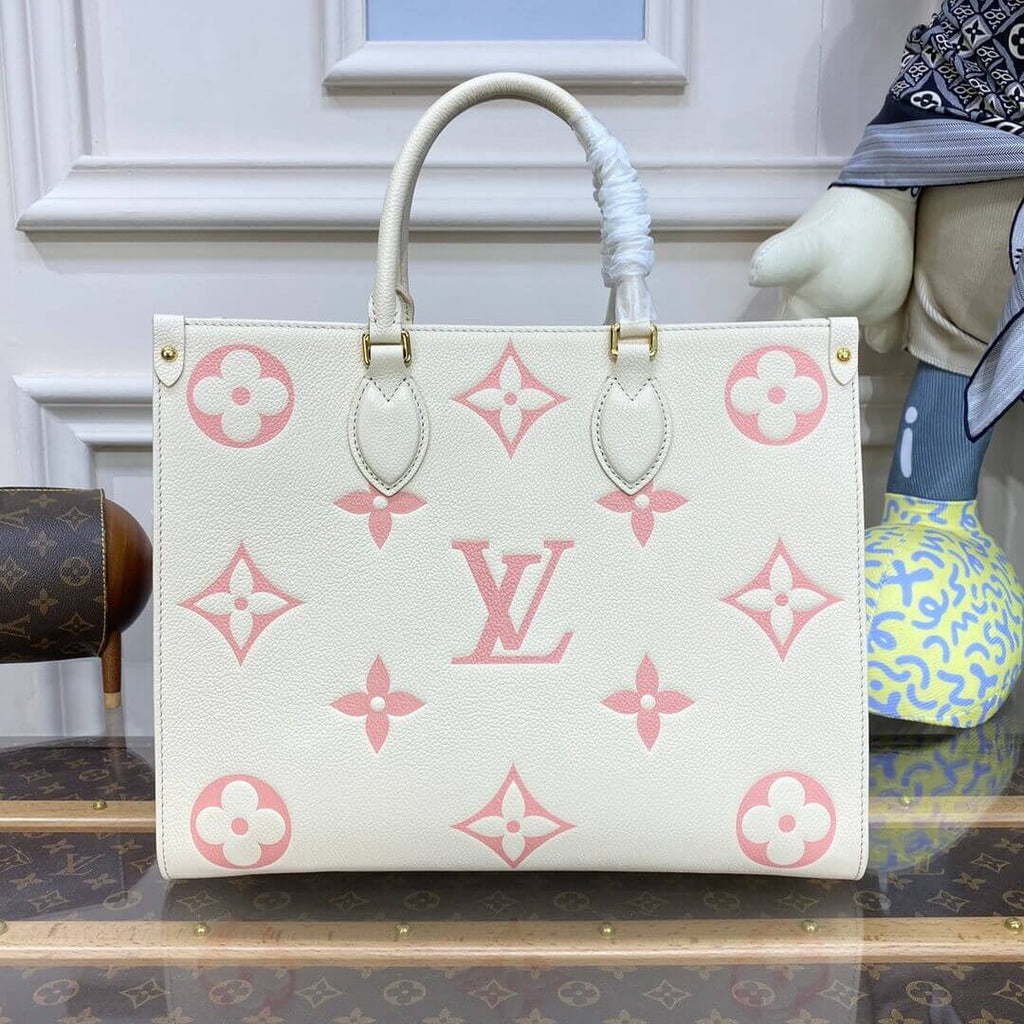 ESMEE Monogram Leather OnTheGo Bag - LUV 443