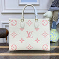 ESMEE Monogram Leather OnTheGo Bag - LUV 443