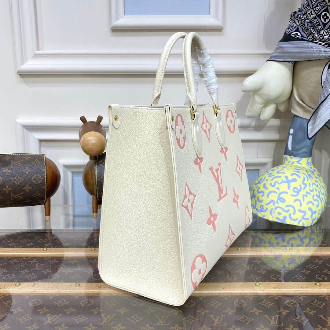 ESMEE Monogram Leather OnTheGo Bag - LUV 443