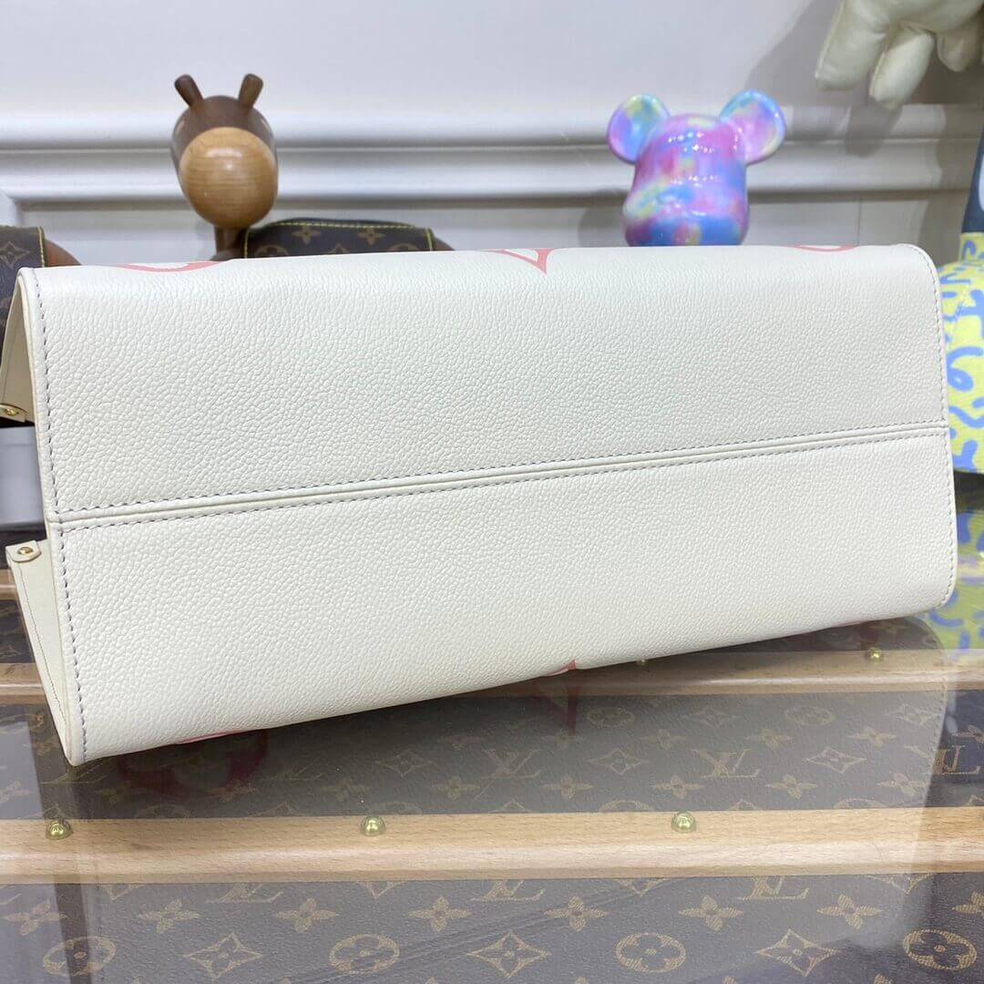 ESMEE Monogram Leather OnTheGo Bag - LUV 443