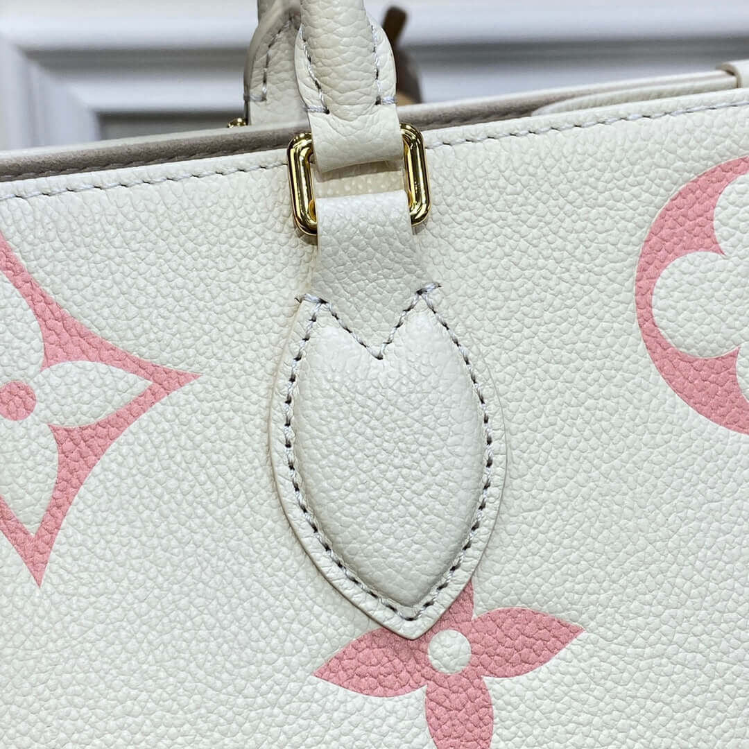 ESMEE Monogram Leather OnTheGo Bag - LUV 443