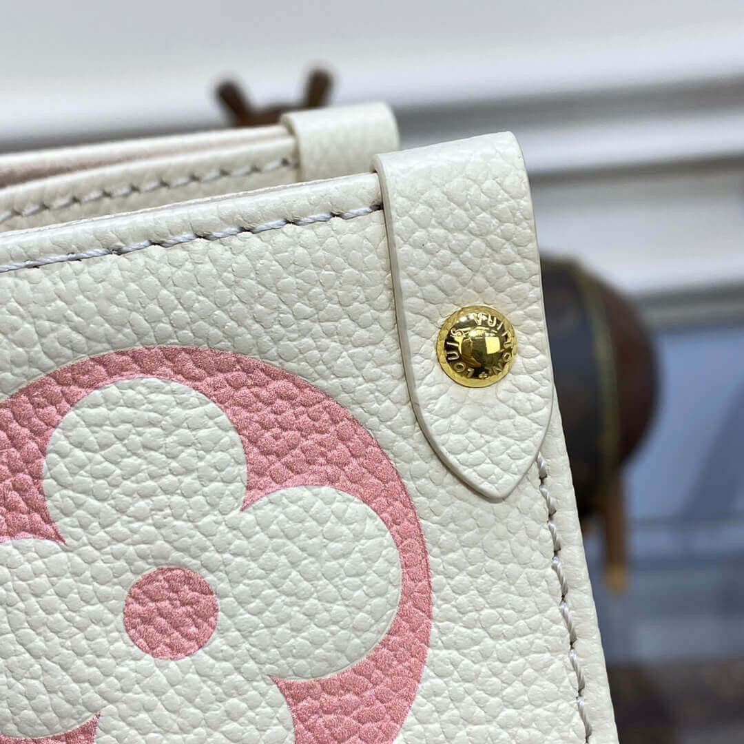 ESMEE Monogram Leather OnTheGo Bag - LUV 443