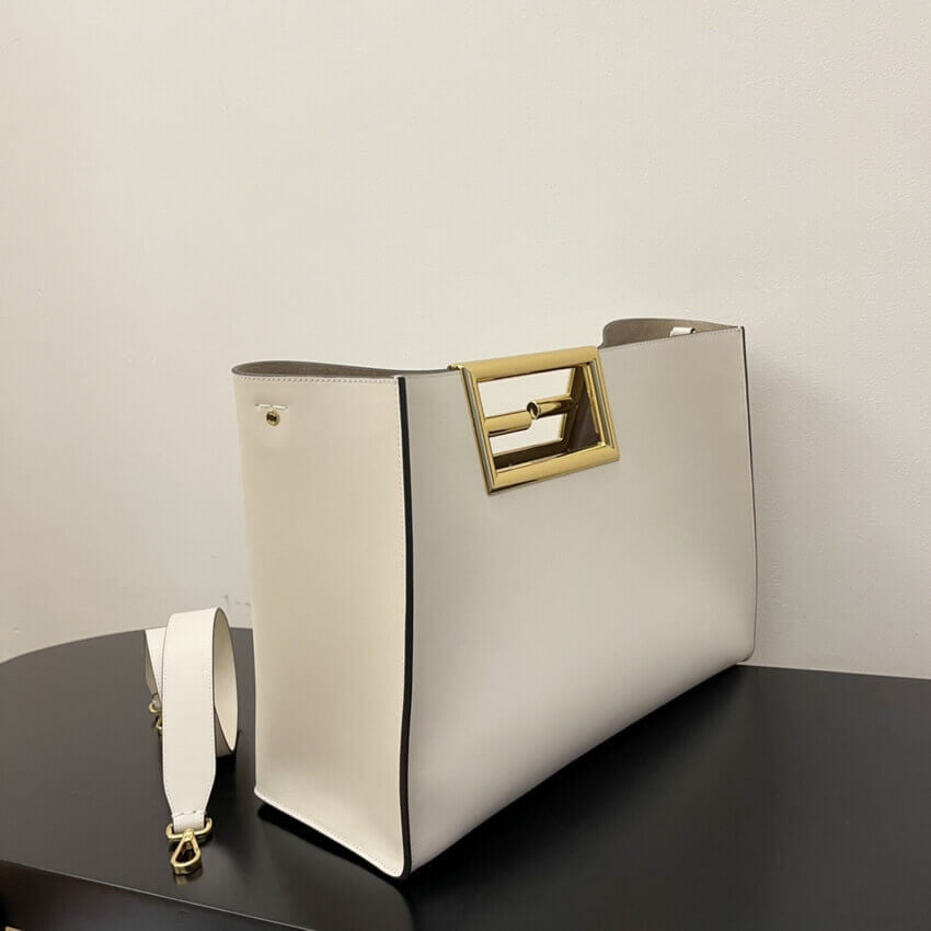 ESMEE Calf Leather Medium Way Bag - FND 793
