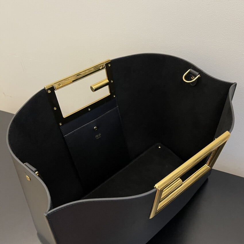 ESMEE Calf Leather Medium Way Bag - FND 794