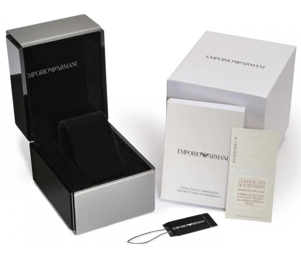 Emporio Armani Ladies Gold & Silver Watch
