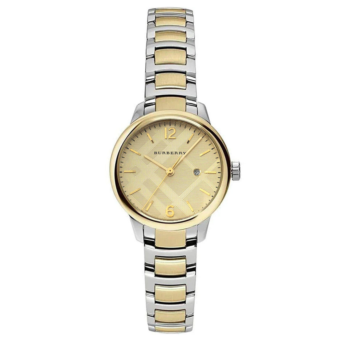 Burberry Ladies Classic Gold 32mm Watch